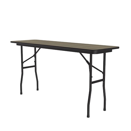 CF HPL Folding Tables 18x96  Colonial Hickory